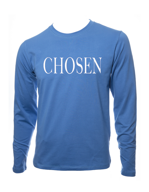 Chosen Plain Unisex Long Sleeve Christian T-Shirt